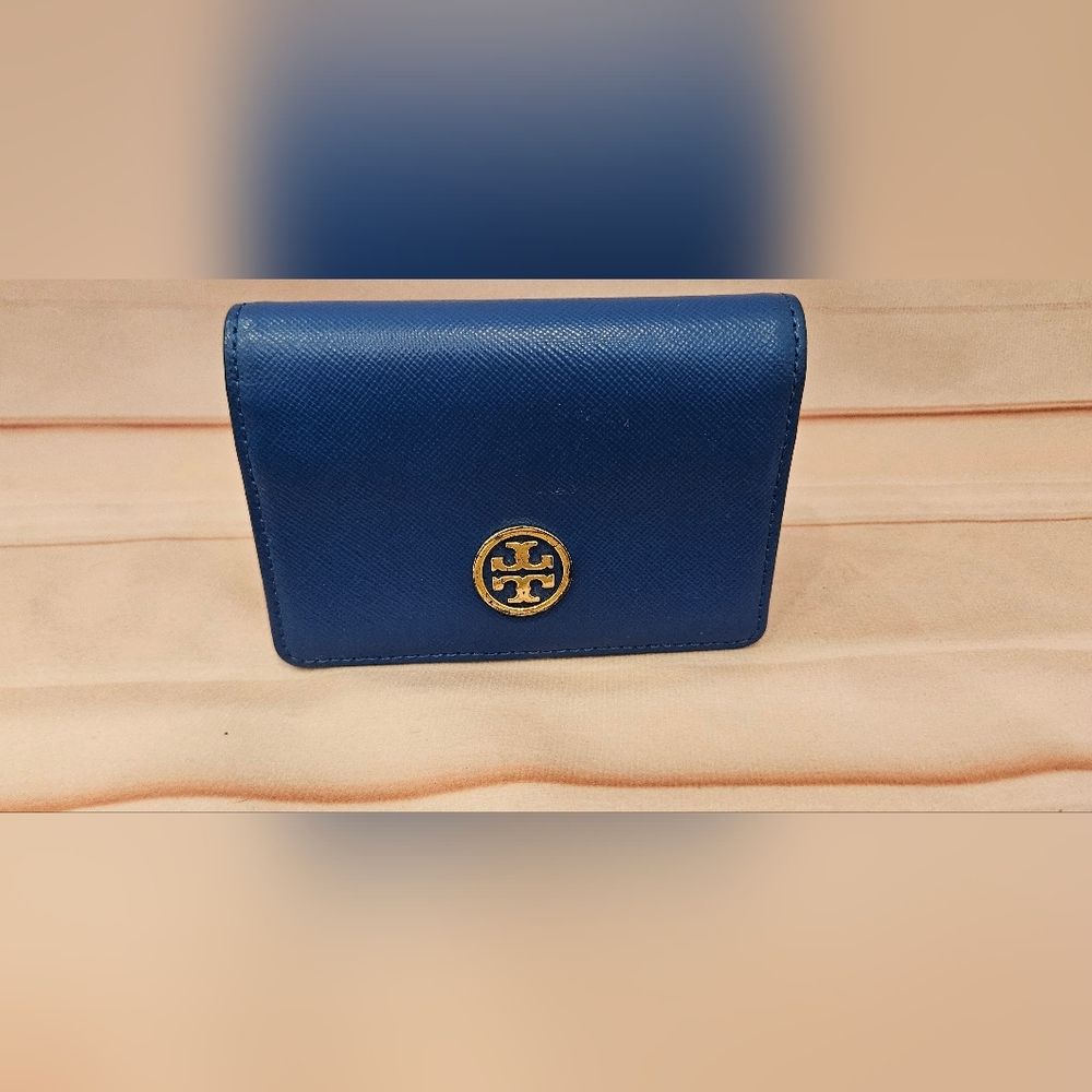 Tory Burch Blue Wallet